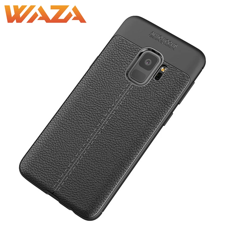 Waza Case For Samsung S9 Plus Frosted Back Cover Solid Color Soft TPU for S8 S7 edge |