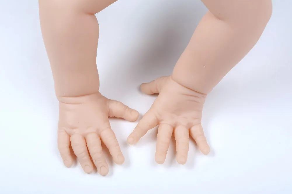 NPK Reborn baby mold reborn doll kit 24 дюймов неокрашенные части куклы