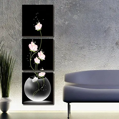 

btf (No Frame) Hot Sell 3 Panels Modern Wall Painting black and white picture Home Decorative Art Picture Paint on Canvas Prints