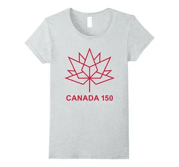 

Canada 150 Anniversary Patriot T-Shirt Punk Femme Fashion Brand Hipster Slim Top T-Shirts Short Sleeve Cotton Top Tee