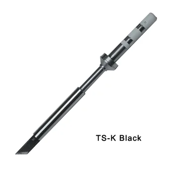 Gudhep High Grade Knife type Black TS100 Welding Tips Replacement Soldering Tips TS-K KU tips on type