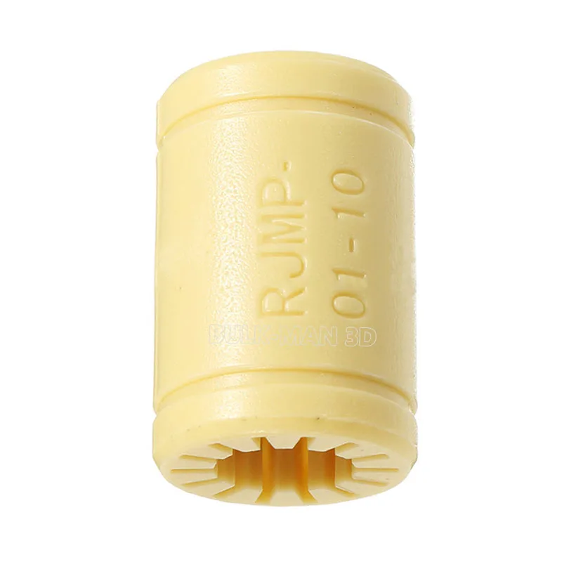 RJMP-01 Plastic Linear Bearings Bushing Ball Solid Polymer Bearing Shaft 6mm 8mm 10mm 12mm 4Pcs CNC DIY 3D Printer Parts linear bearing