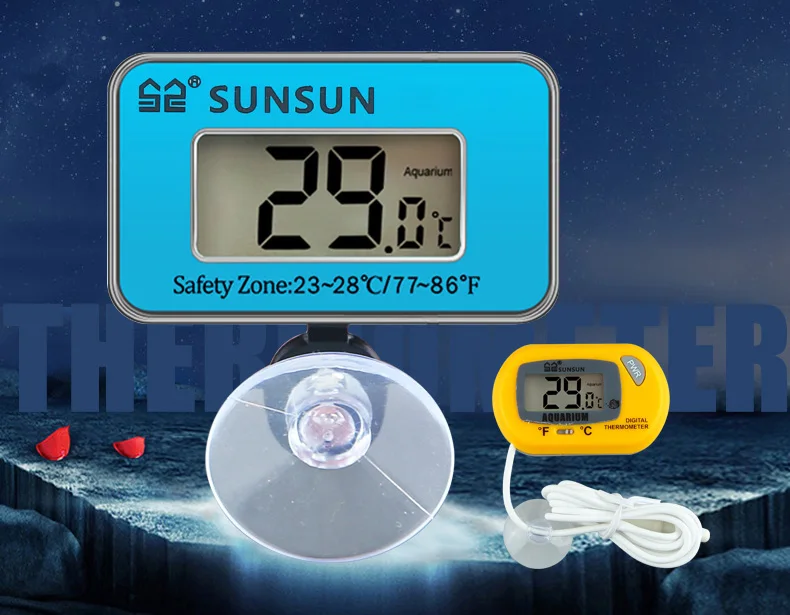 2024 New Dual Scale Aquarium Thermometer Fish Tank Liquid