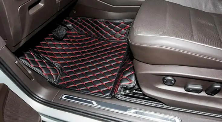 Detail Feedback Questions About For Vw Volkswagen Tiguan 2017 2018 For Vw Volkswagen Tiguan 2017 2018 Artificial Leather Car Interior Floor Carpets Foot Mat Pat