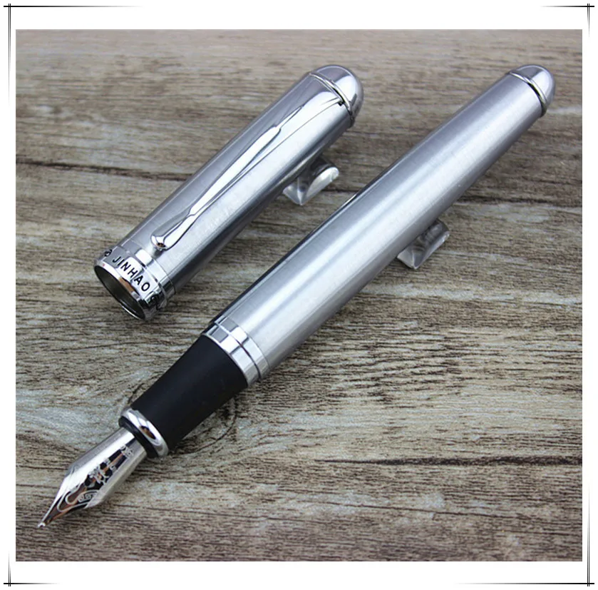 

1pcs/lot Jinhao X750 Fountain Pen 7 Colors Black/White/Red Silver Clip 18KGP Caneta Jinhao Pens School Supplies 14.2*1.2cm