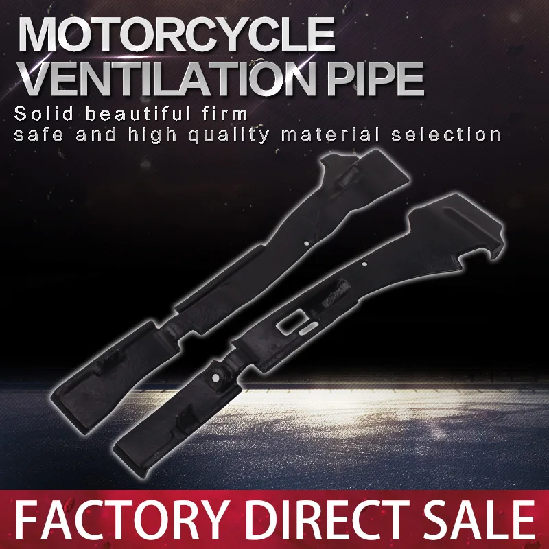 

1 Pair Motorcycle Ram Air Intake Tube Duct Pipe Set Fits Gas Turbine For Honda VFR400 RVF400 NC30 RVF VFR MC30 Accessories
