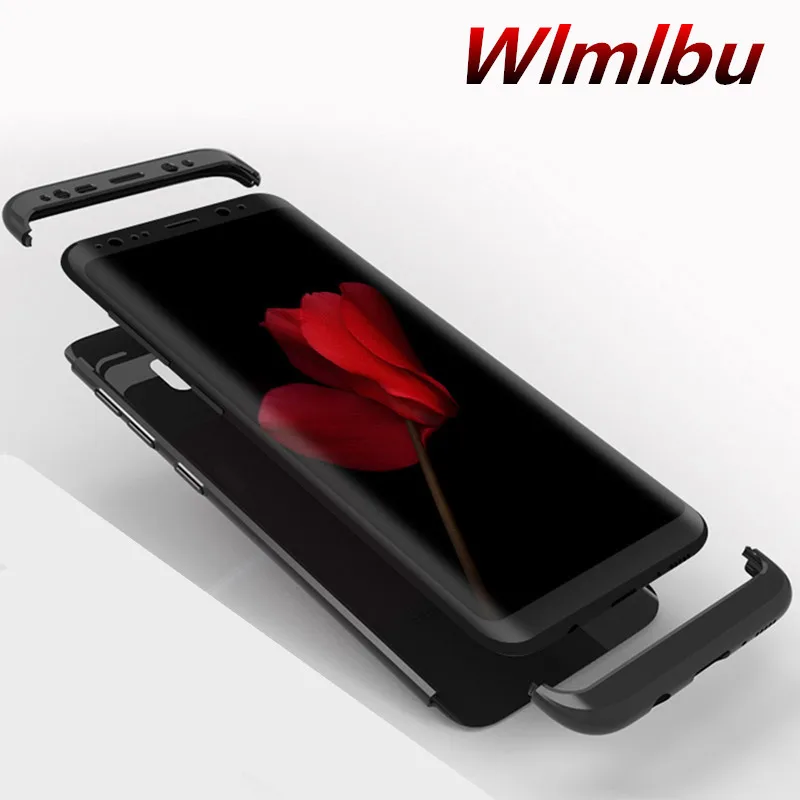 Double Dip чехол для samsung Galaxy S8 S9 Plus Dual броня полная защита 360 S6 S7 край крышки Примечание
