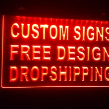 Дизайн свой собственный пользовательский ADV светодиодный неоновый светильник знак бар Открытый дропшиппинг декор магазин ремесел светодиодный