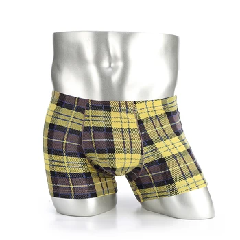 

Casual Plus Size Men Boxers Sexy Man Underwear Panties Solid Modal Brand Boxer Underpants Popular Shorts for Wholesale