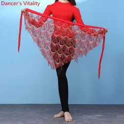 Для женщин танец живота новые перспективы практика Талия цепи Индийский Восточный танец производительность аксессуары блесток повязка на