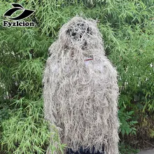 Охотничья портативная камуфляжная сетка ручной работы для джунглей, Охотничья снайперская одежда, скаутская лесная камуфляжная сетка ручной работы из мешковины