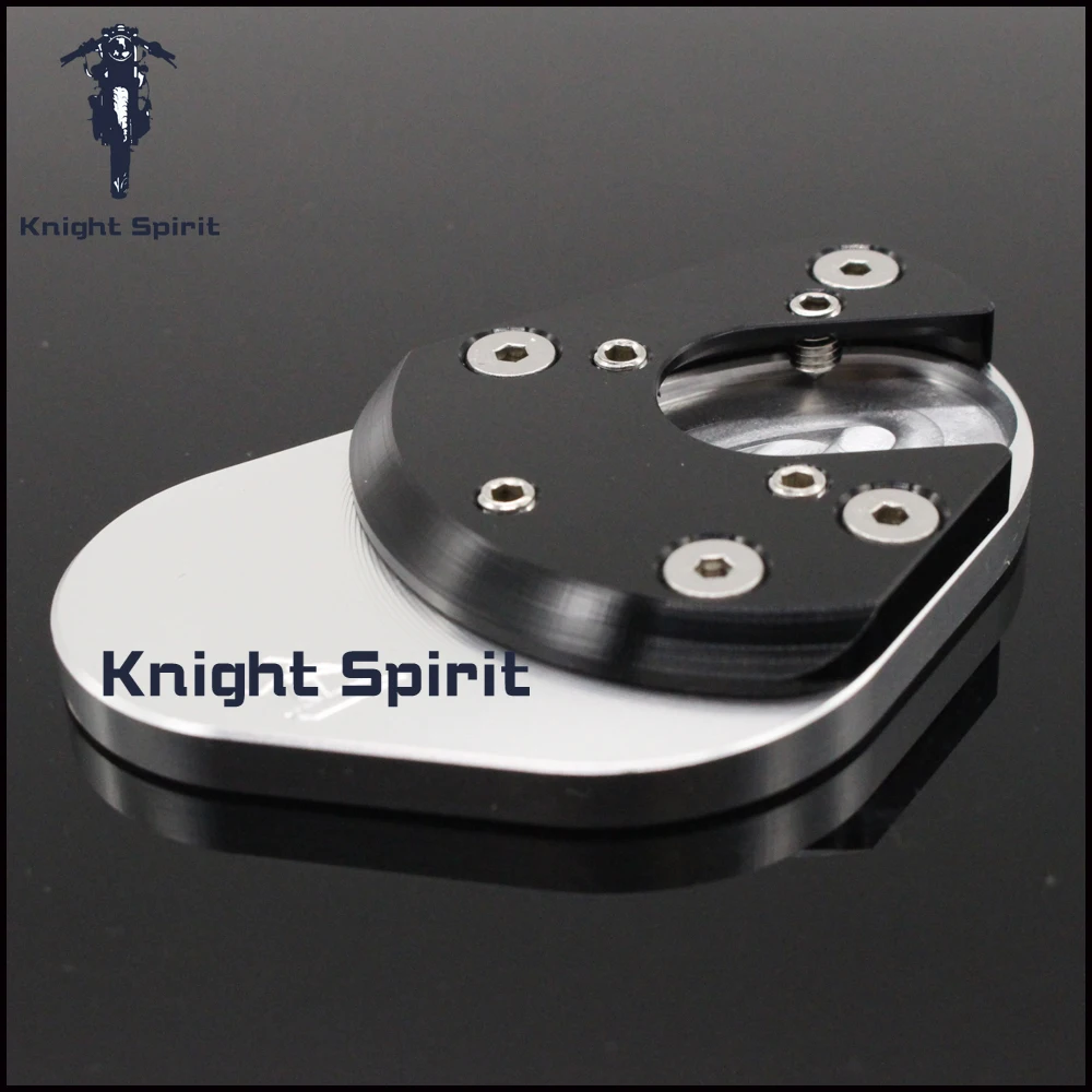 

For KAWASAKI Z250 Z300 Z750 Z800 Z1000 Motorcycle Accessories CNC 6061 Aluminum Side Kickstand Stand Extension Support Plate