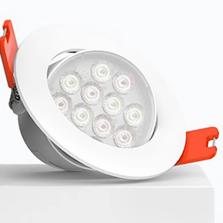 

Original Yeelight Smart Light YLDP10YL 220V 6W Smart Ball Lamp E27 Mesh Version Smart Light Bulb And Downlight Spotlight
