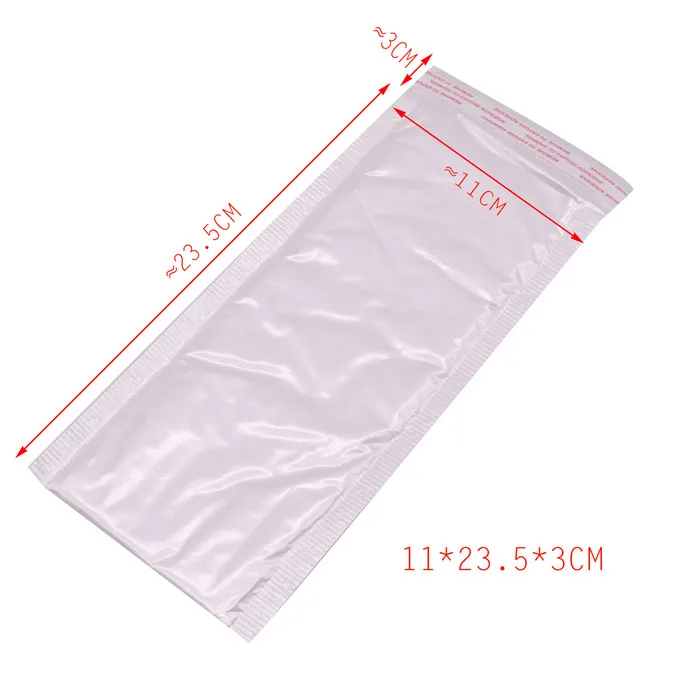 10 шт 6 размер подарочные пакеты самоклеющиеся конверт пакет для упаковки продукта пузырчатая пленка противоударный мобильный телефон упаковка экспресс-пакет - Цвет: 110 by 235 plus 30mm