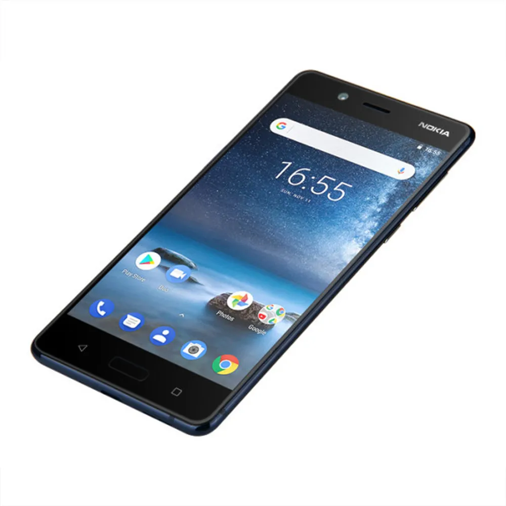 NOKIA 8 Android Smartphone TA-1004 6GB RAM 128GB ROM Snapdragon 835 2.5GHz Octa Core 5.3 Inch 2K Screen Dual Camera 4G LTE