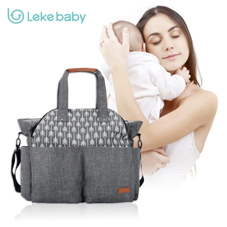 

lekebaby diaper bag multi-functional large capacity baby stroller bag waterproof Mother maternity nappy changing bag organizer