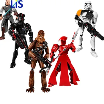 

StarWars Figure Elite TIE Fighter Pilot Elite Praetorian Guards Building Block Toy 75530 75532