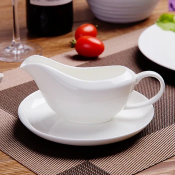 

christmas Sedum Jingdezhen white bone china lead-free black pepper sauce juice sauce sauce cup bucket ship ceramic tableware