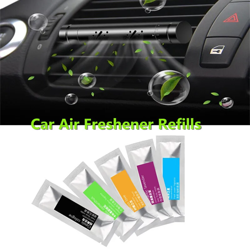 2PCS Air Freshener Solid Perfume Aromatherapy Stick Scented Car Air