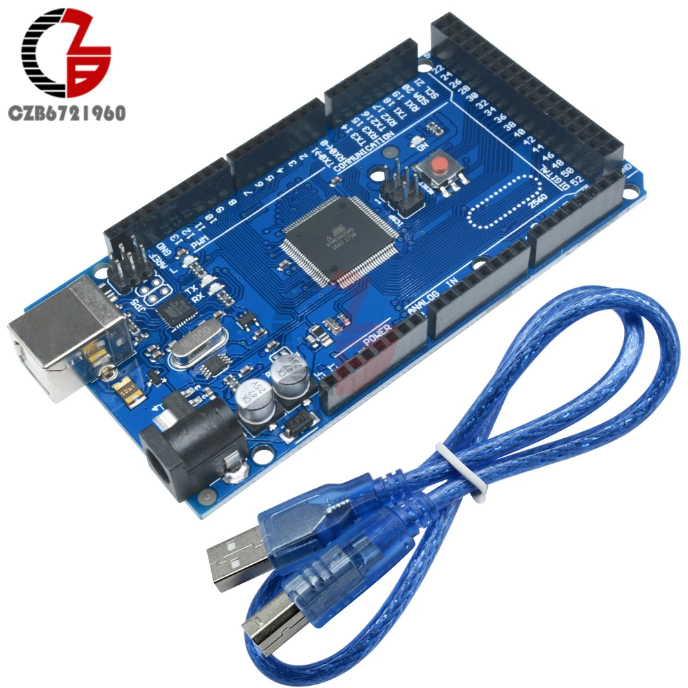 

MEGA 2560 R3 ATMEGA16U2 ATMEGA2560-16AU Board + USB Cable