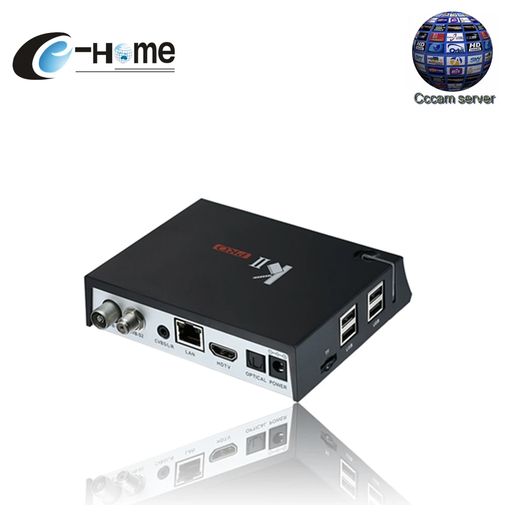 IPTV CCCAM KII PRO S2 T2 2GB 16GB Hybird STB DVB-T2 DVB-S2 Android 5.1 TV BOX Amlogic S905 BT4.0 Dual WIFI XBMC 16.1 IPTV