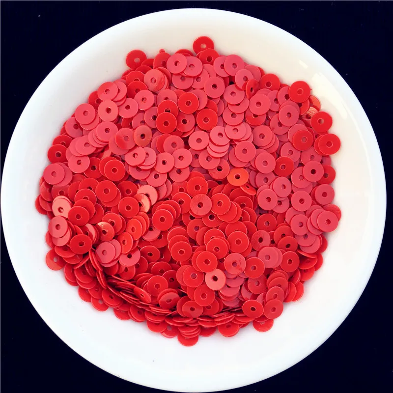 red sequin