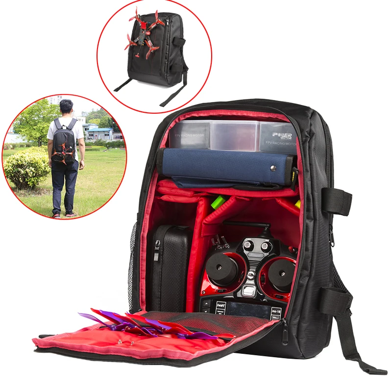 

Fpv Backpack Iflight Drone Bag Double Shoulder Packet Auction FPV QAV250 IX5 V2 Large Capacity