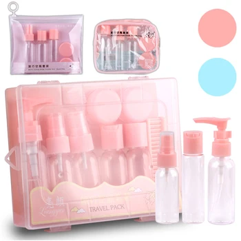 

Perfume Atomizer Spray Bottle Plastic Container for Traveling Bottle Set Mini 30 40 50 ml Empty Cosmetic ContainersDrop Shipping