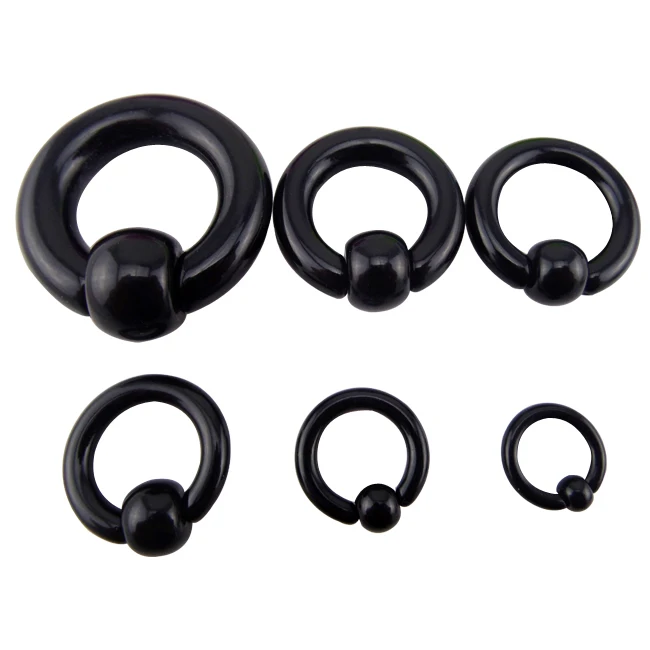 albert captive prinz expansor septum bead anneau 8mm bcr intim alargador klemmring kunststoff klemmkugel intimpiercing alargadores clickers