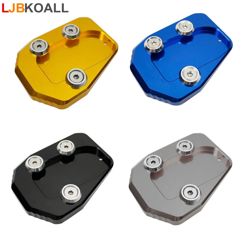 LJBKOALL CNC алюминиевая боковая подставка для мотоцикла увеличительная