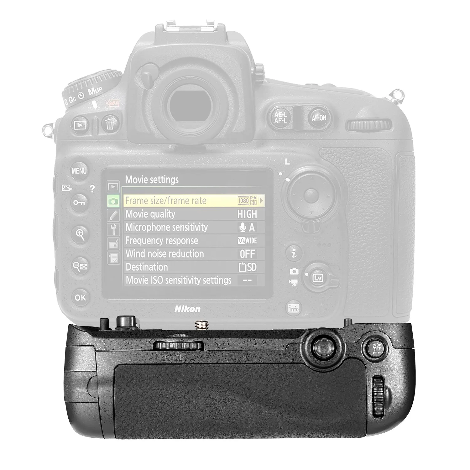 MEIKE MK-D750 Battery Grip Pack Replacement MB-D16
