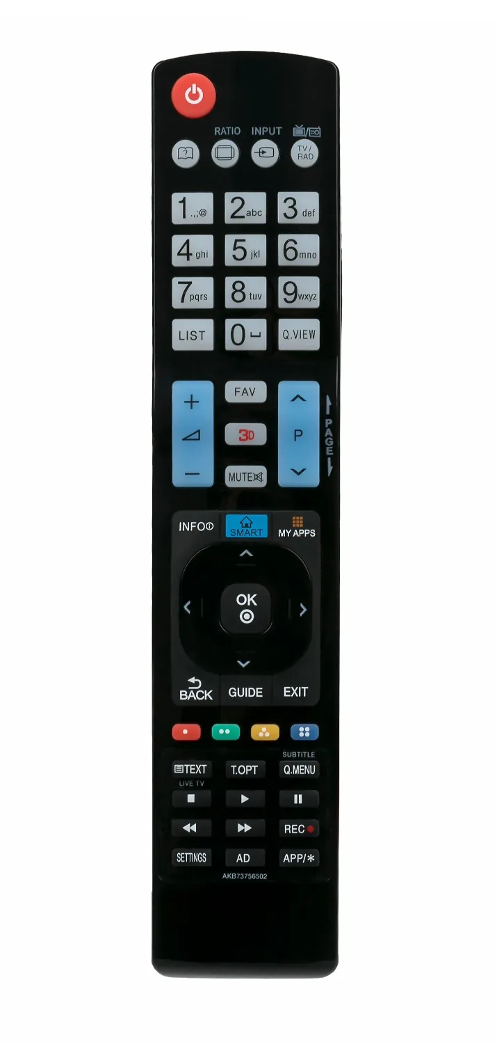 Новый пульт дистанционного управления AKB73756502 подходит для LG LA64 LA62 серии