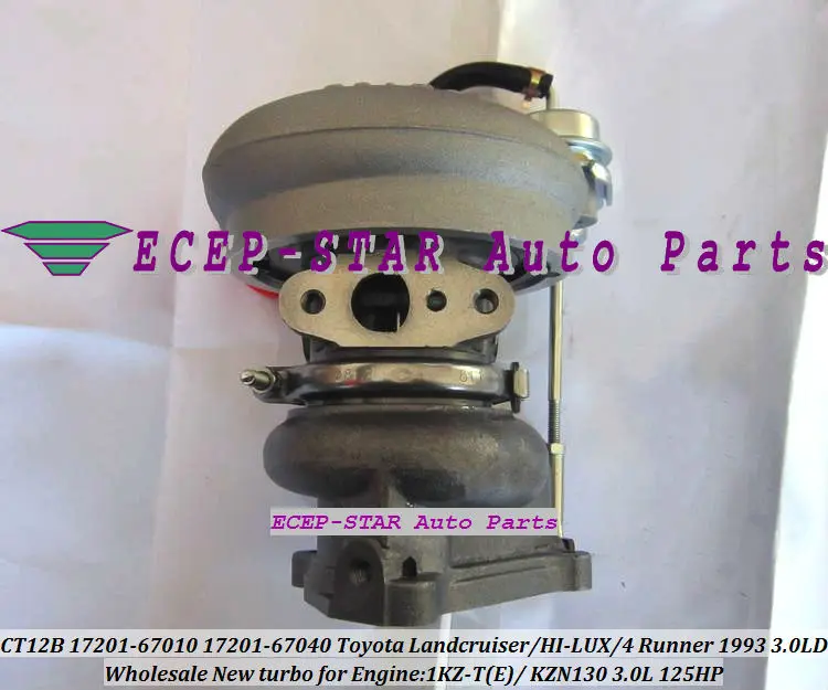 CT12B 17201-67040 17201 67040 1720167040 17201-67010 турбина для Toyota HILUX KZN130 LANDCRUISER PRADO 1KZ-TE 1kzte 4-RUNNER 3.0L