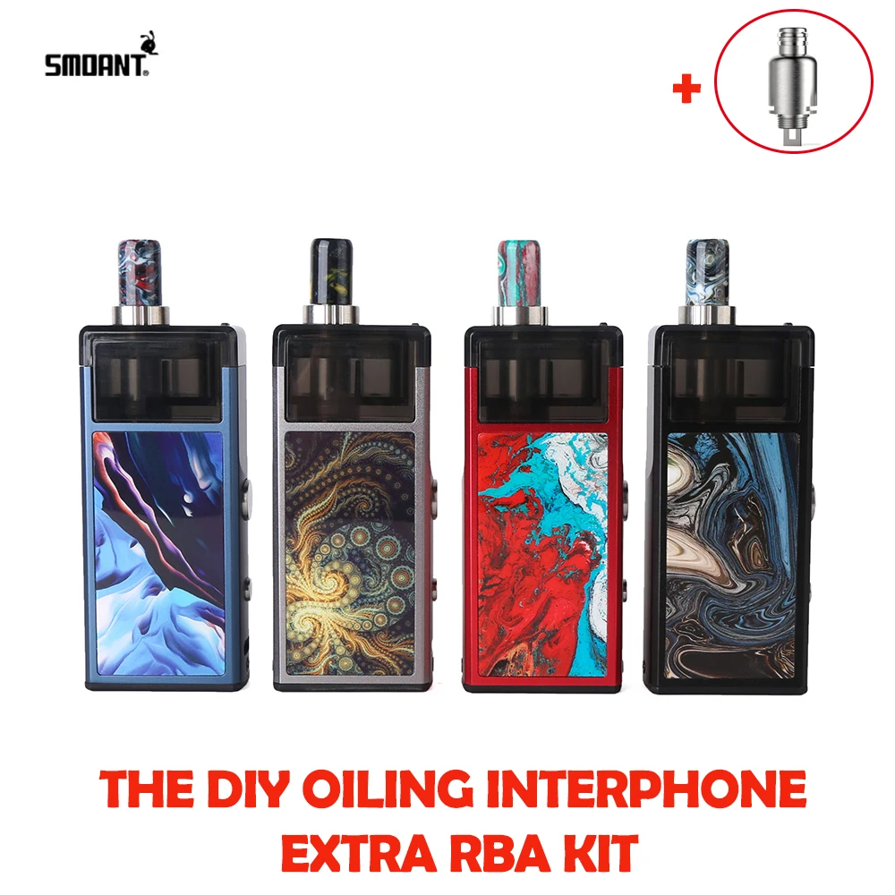 

Original Smoant pasito Electronic Cigarette With 2ml 3ml Pod Cartridge built 1100mAh battery 2019 Newest Large clouds Vape Kit