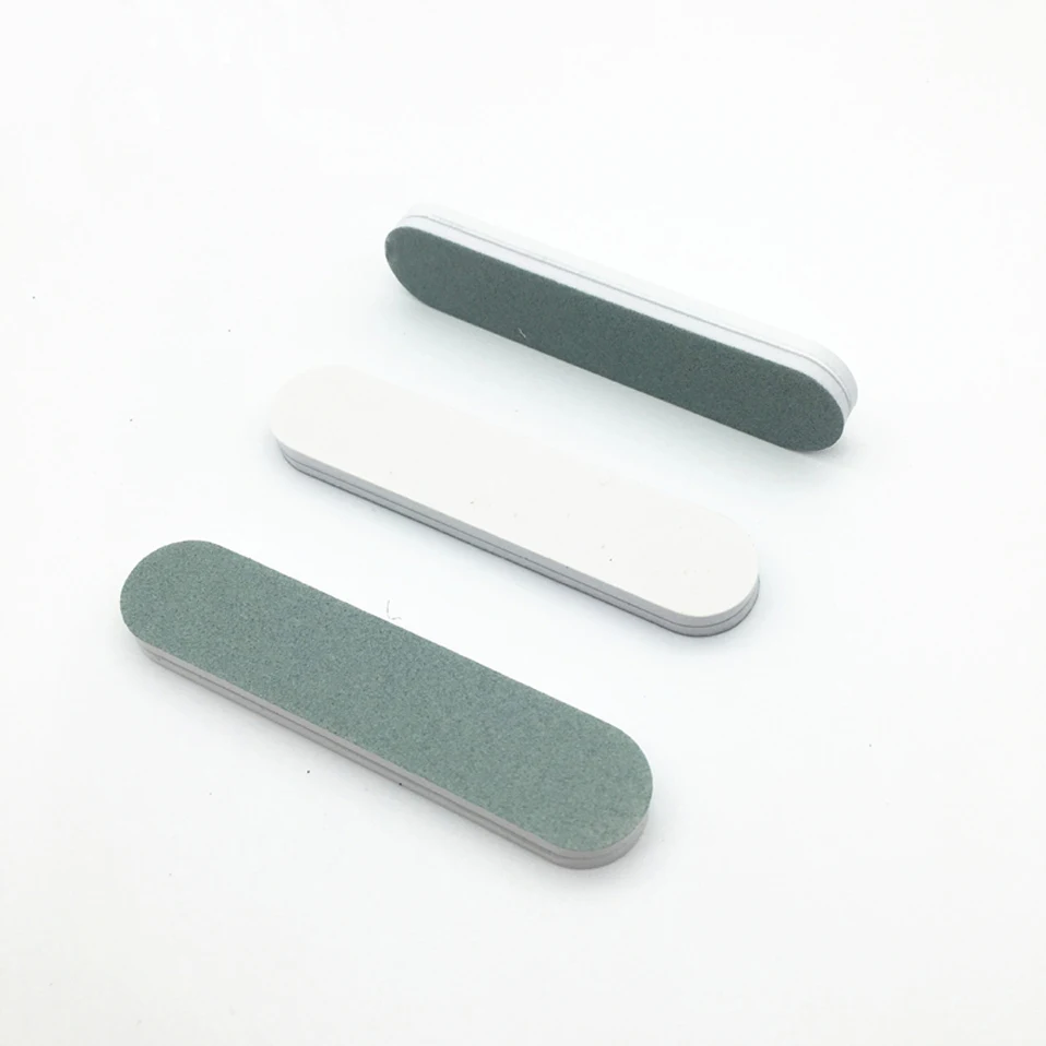 New 10pcs Mini Nail File Polish Sanding Washable Nail Care Buffing Double Sided Papersand Nail Art Pedicure And Manicure Tools (4)
