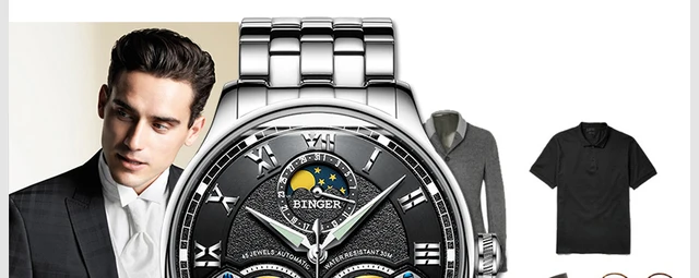 Podwójne Tourbillon Szwajcaria zegarki BINGER Original mężczyźni automatyczny zegarek Self-Wind Fashion Men mechaniczny zegarek na rękę skóra tanie tanio Mechanical Wristwatches 13mm Complete Calendar Moon Phase Water Resistant Skórzane Okrągłe Leatherette 3Bar B-8606B Hardlex Podwójne Tourbillon Szwajcaria zegarki BINGER Original mężczyźni automatyczny zegarek Self-Wind Fashion Men mechaniczny zegarek na rękę skóra tanie tanio Mechanical Wristwatches 13mm Complete Calendar Moon Phase Water Resistant Skórzane Okrągłe Leatherette 3Bar B-8606B Hardlex