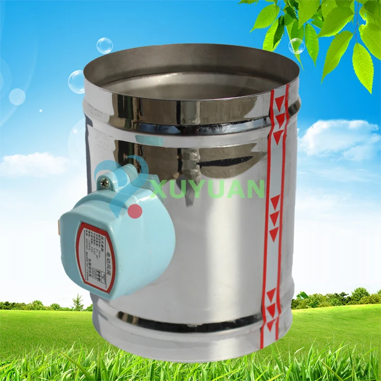 

Stainless Steel Electric Air Valve Check Volume Circular Regulating 80-400m