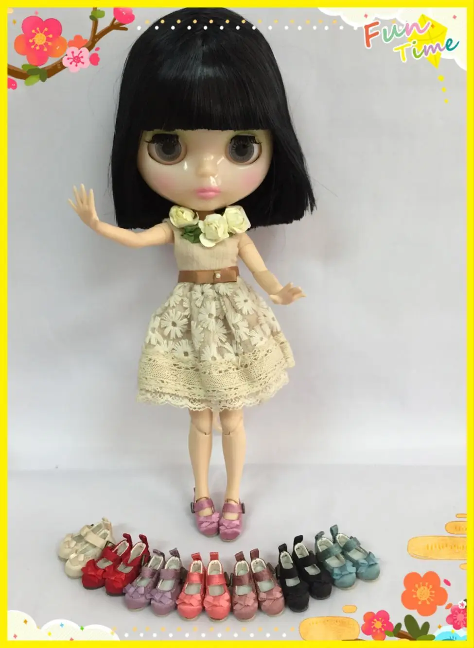 Кукольная обувь подходит для Блит azone куклы OB кукла licca 1/8 BJD размер 2 8 см | Игрушки и