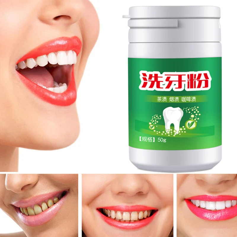 

Teeth Whitening Powder Clean Bright White Toothpowder for Coffee Stains Tartar Removal Newly Oral Hygiene Teeth Whitening Powder