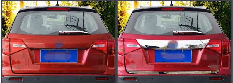 Для Suzuki Vitara 2016 2018 задний багажник багажника отделка двери литье сапог гарнир
