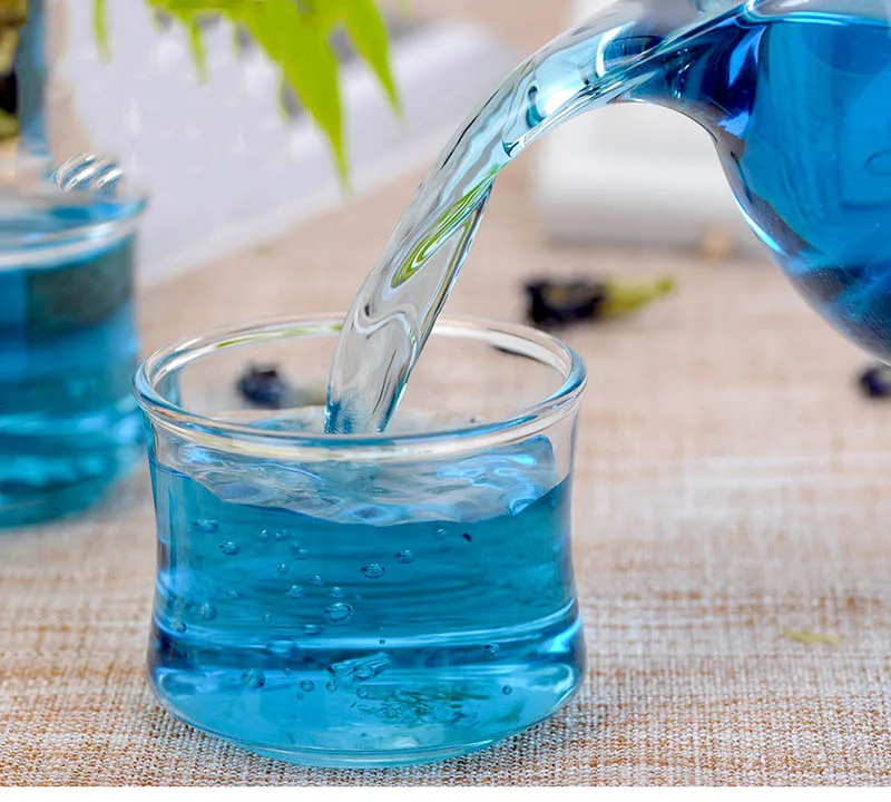 1 пакет, 100 г, игрушка для кухни с сухим цветком Clitoria Ternatea., Тайланд, голубая бабочка, Горох, чай, игрушка для игры в дом. Витамин А