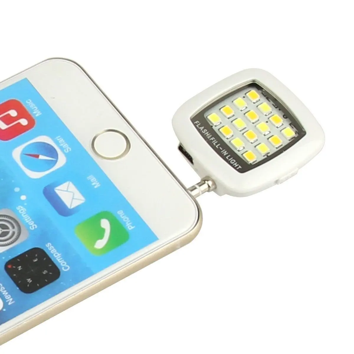 BESIUNI фотовспышка USB аккумуляторная 16 Led камера для фотографии селфи кольцевой