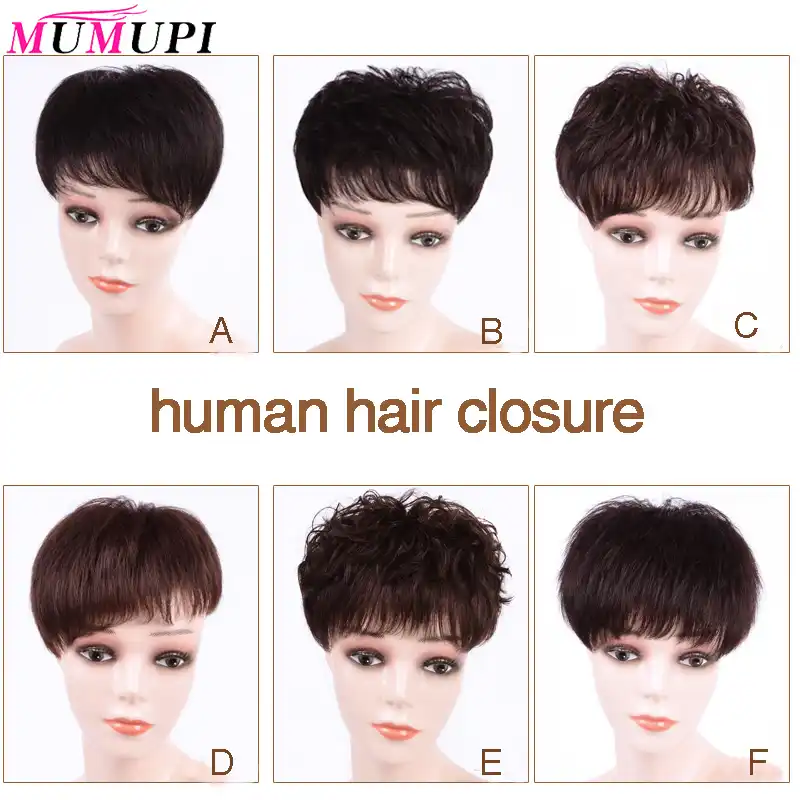 Mumupi Natural Topper Hairpiece Top Hair Piece For Woman And Man