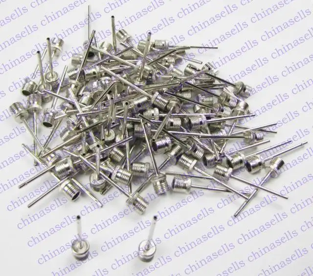 10pcs Sports Ball Air Valve volleyball Basketball Football Stainless Inflation Air Inflating Pump Needle Adapter Adaptor