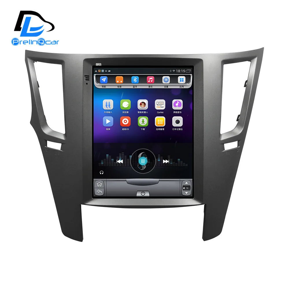  4G Lte Vertical screen android system multimedia radio player for Subaru Outback Impreza Legacy 200