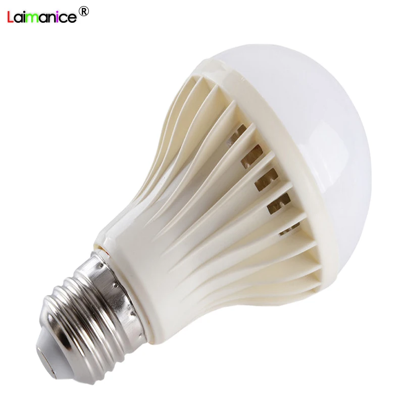 

1Pcs E27 220V LED Bulb Lamp Sound Sensor / Voice Induction&Light Control 3W 5W 7W 9W 12W For Corridor Balcony Emergency Lighting