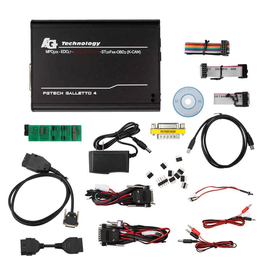 Чип-тюнинг блока управления двигателем FGTech V54 FG Tech Galletto 4 Master Galletto BDM-TriCore-OBD функция