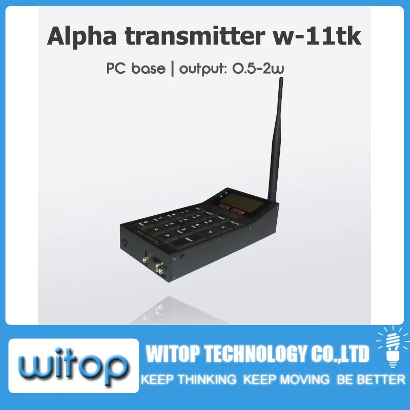alpha transmitter alpha pager w-11tk