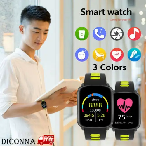 

GV68 Smart Watch Men Women Waterproof IP68 MTK2502 SmartWatch Wearable Device US