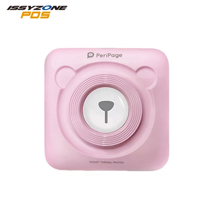 Best Price ISSYZONEPOS Mini Photo Printer Family/Pets Bluetooth Label Printer For Children Print Notes Office Text List For iOS/Android/Win